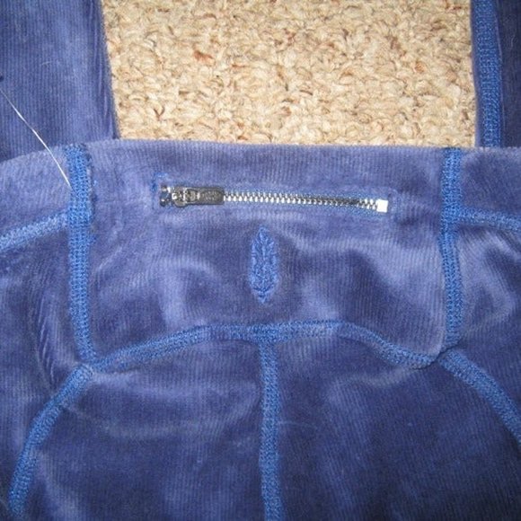 FREE PEOPLE MOVEMENT JUST LODGIN VELVET VELOUR LEGGING NWOT M - Picture 6 of 8